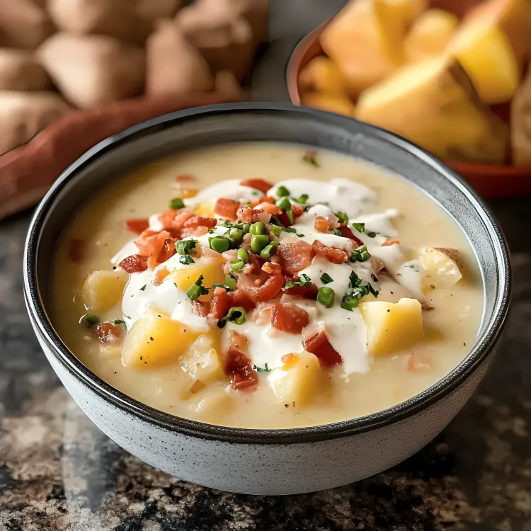 Loaded Potato Soup – Comfort Food Dinner Recipe Idea