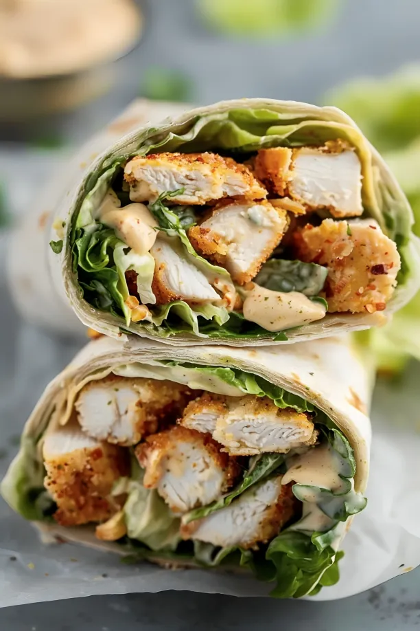 BEST Chicken Caesar Wrap Recipe Ideas