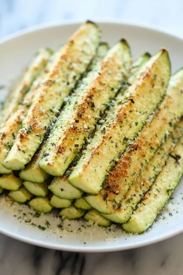 Irresistible Roasted Parmesan Zucchini Recipe