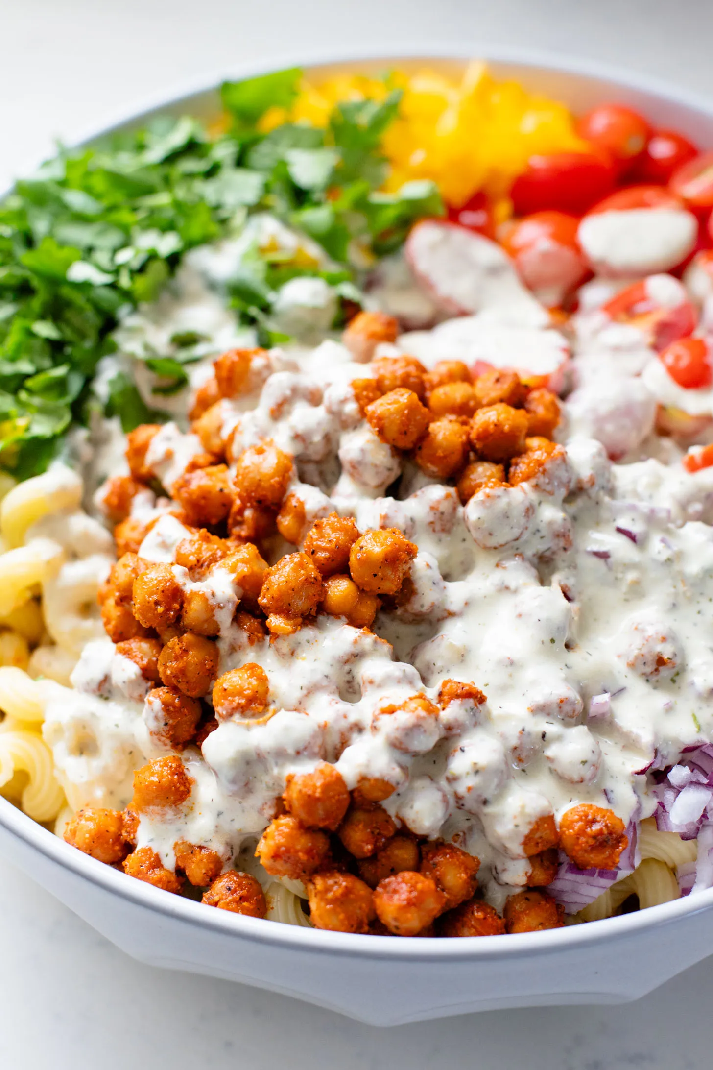 Buffalo Chickpea Pasta Salad: A Perfect Vegan Recipe Idea