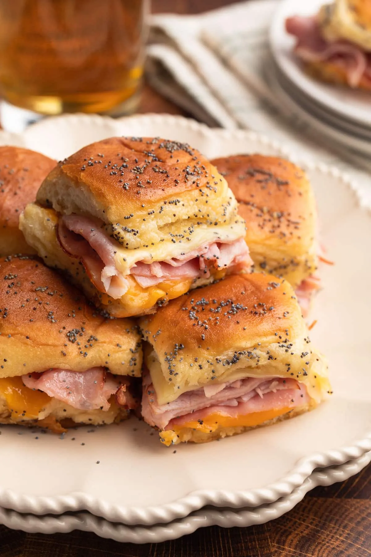 Baked Ham and Cheese Sliders Recipes for Game Day