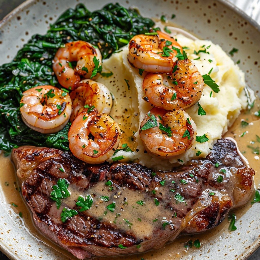 Steak with Creamy Cajun Shrimp Sauce: Delicious Recipe Ideas for a Flavor Explosion!