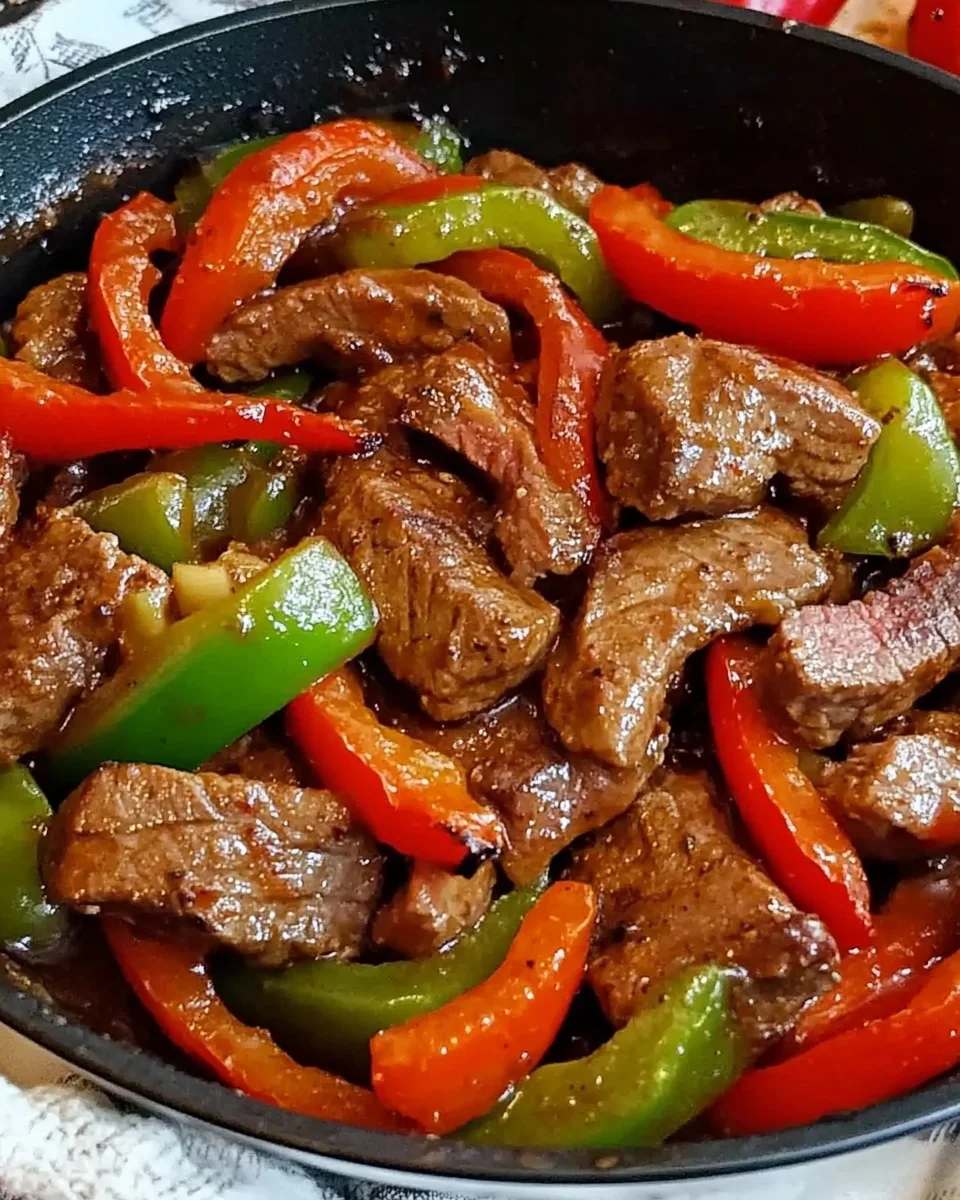 Chinese Pepper Steak with Onions: A Savory Delicacy Food