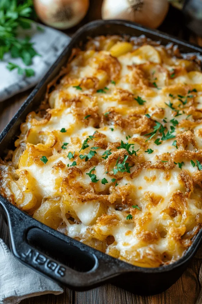 French Onion Potato Bake Recipe