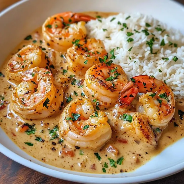 Easy Creamy Garlic Shrimp – Game Day Recipe Idea!