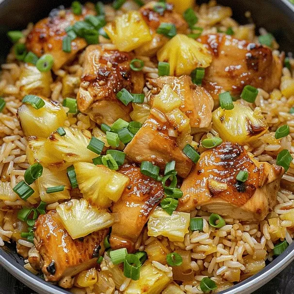 Pineapple Chicken and Rice – A Tropical Delicacy Food Delight!