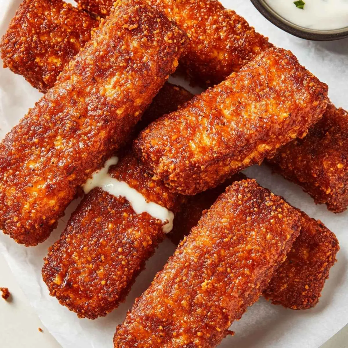 These Spicy Mozzarella Sticks are the ultimate game day recipe, packed with cheese, crunch, and heat—perfect for any gathering!