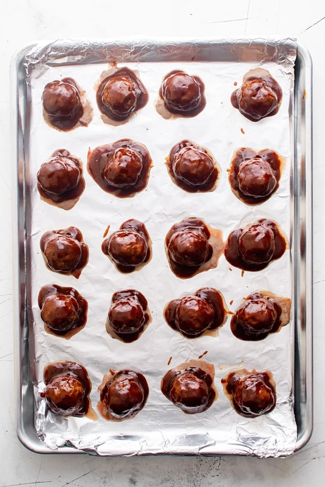 Korean BBQ Meatballs 5