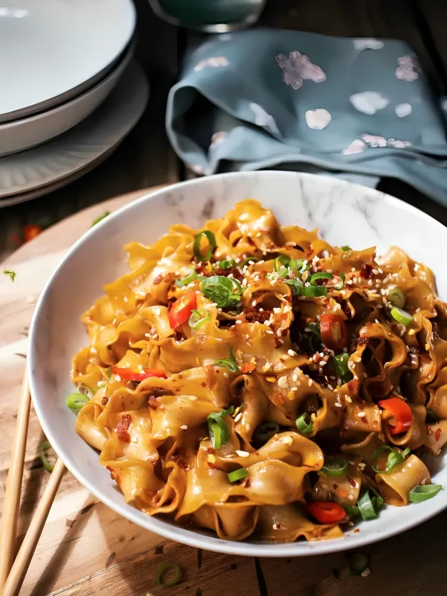 Delicacy Food: Garlic Chilli Noodles Recipe